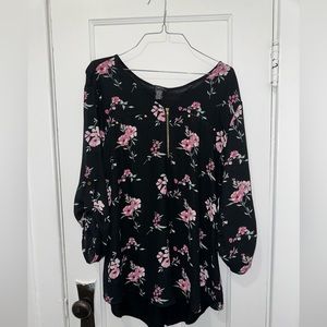 Blouse, Rue21, Large, Floral